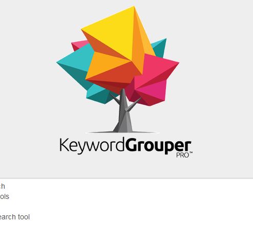 keyword grouper pro software screenshot