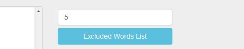 choose your minimum key word group length